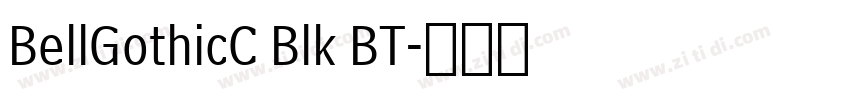 BellGothicC Blk BT字体转换 BellGothicC Blk BT字体转换